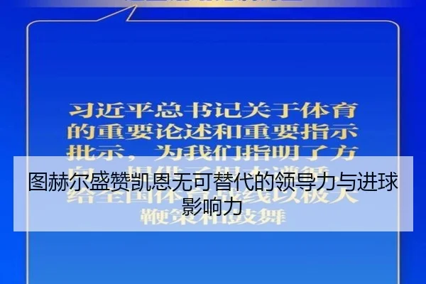 图赫尔盛赞凯恩无可替代的领导力与进球影响力
